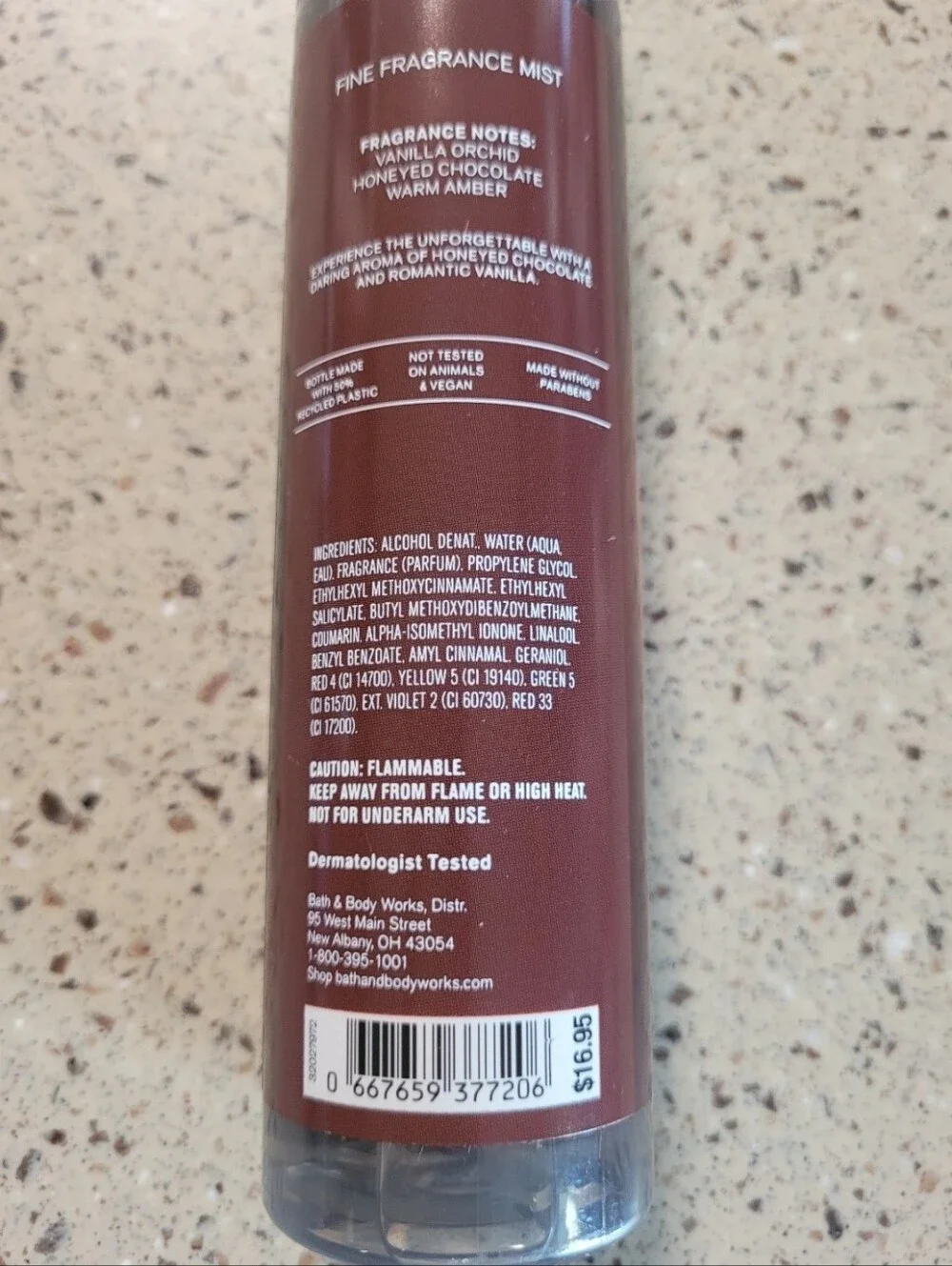 2 Bath & Body Works CHOCOLATE AMBER Fine Fragrance Body Mist 8oz Each.Fragranc